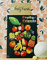 Fruity Friends Print Fruity Friends Print
