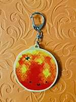 Cute Orange Keychain Cute Orange Keychain