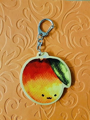 Cute Mango Keychain
