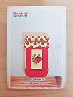 Strawberry Jam Enamel Pin Strawberry Jam Enamel Pin