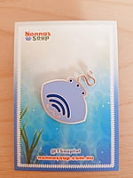Stingray Enamel Pin