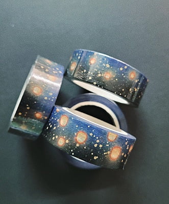 Washi Tape Lanterns
