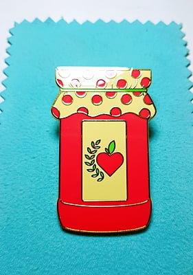 Strawberry Jam Enamel Pin